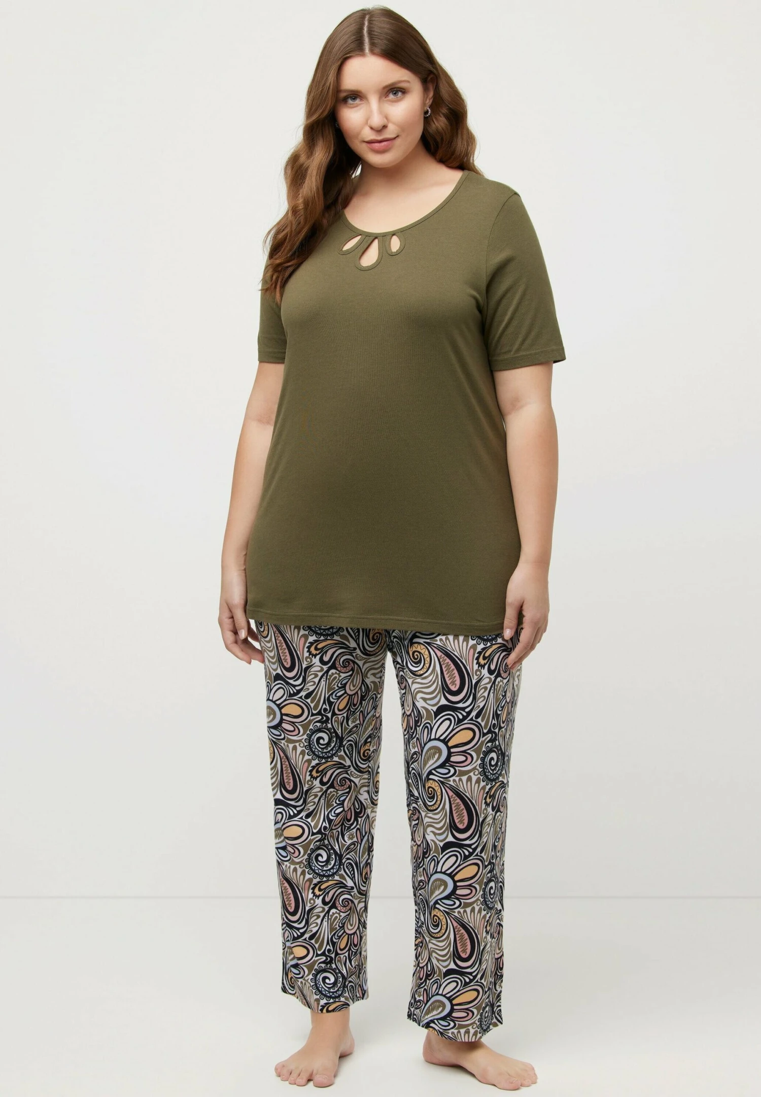 Ulla Popken Piżama - Lichtroze 5 Ulla Popken Piżama - Lichtroze - obrazek 3