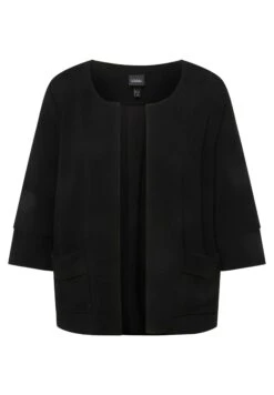 Ulla Popken MANCHES 3/4 COUPE OUVERTE - Żakiet - Noir -Ulla Popken 534784831e544302aa3a1ac0dfbbf134