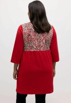 Ulla Popken Sweter - Red Multi -Ulla Popken 53b0c0e076b143fb879d6c280caecba6