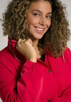 Ulla Popken Parka - Fuchsrot -Ulla Popken 53cc4d25576247bcbfdda2fcfb3c74af