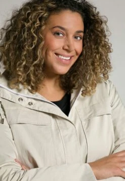 Ulla Popken Parka - Beige -Ulla Popken 53f48740a69441adab393de2a5cb42de