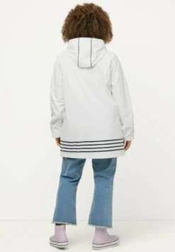 Ulla Popken Krótki Płaszcz - Sneeuwwit -Ulla Popken 575f620caf0e4448a2c34fb3d9b9be58