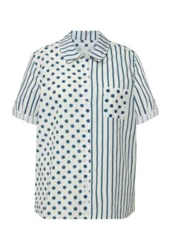 Ulla Popken Koszula - Indigo 11 Ulla Popken Koszula - Indigo -Ulla Popken 5764e312c6f748e5bcb505a4f8737665