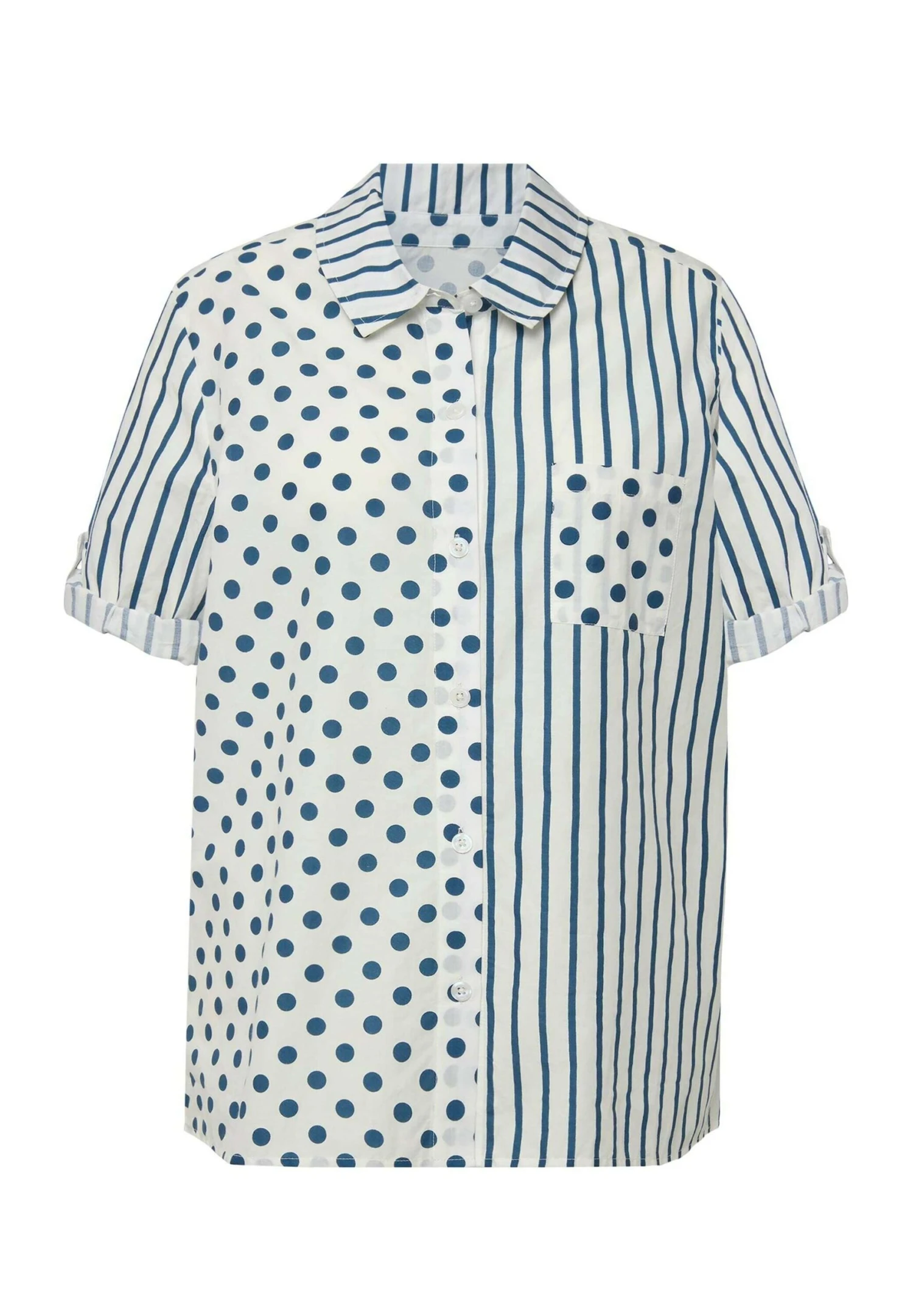 Ulla Popken Koszula - Indigo 7 Ulla Popken Koszula - Indigo - obrazek 5