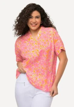 Ulla Popken Bluzka - Hibiscus Red -Ulla Popken 57e8f72e29424856b94330616afdd058