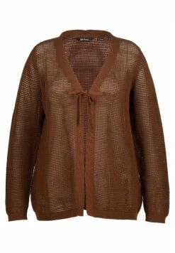 Ulla Popken Kardigan - Tabac -Ulla Popken 58717799a4884505900bb489528b8643
