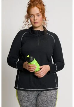 Ulla Popken COL MONTAN MANCHES LONGUES - Bluza - Noir -Ulla Popken 58dbcebad03c4981814038aef7bb6635