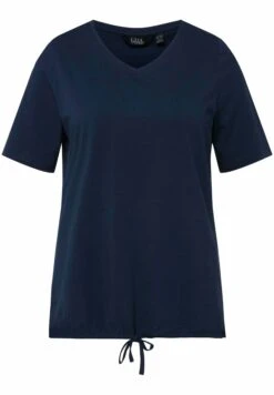 Ulla Popken T-shirt Basic - Mat Nachtblauw -Ulla Popken 5a0262b2abc84076a3ce3743886dbe27