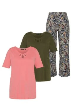 Ulla Popken Piżama - Lichtroze 9 Ulla Popken Piżama - Lichtroze -Ulla Popken 5c4d64561a5c4679b0311159d8d72fcc