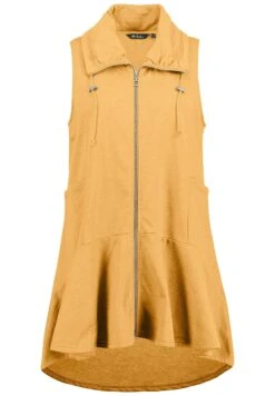 Ulla Popken Kamizelka - Honinggeel -Ulla Popken 5d2ee14ceb8d4e82821e7222788a3512