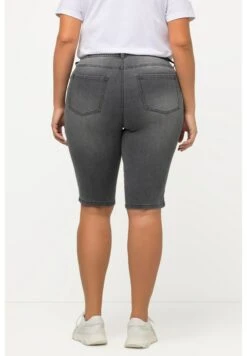 Ulla Popken Szorty Jeansowe - Jean Gris Clair -Ulla Popken 5d6cf0c55b7e4228ad3750b75d1cf5e0