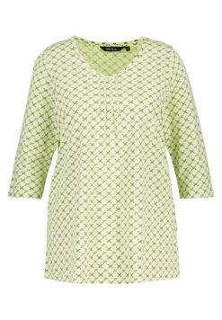 Ulla Popken Bluzka Z Długim Rękawem - Lime Green Multi 9 Ulla Popken Bluzka Z Długim Rękawem - Lime Green Multi -Ulla Popken 5e74587a82ff41f2a1a36a24bc878a76