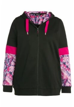 Ulla Popken Bluza Rozpinana - Zwart -Ulla Popken 5f8e5796e8064c0a95205dfd87015059