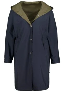 Ulla Popken Krótki Płaszcz - Tiefdunkelblau -Ulla Popken 61277ae36208421d86546f45dc36753a