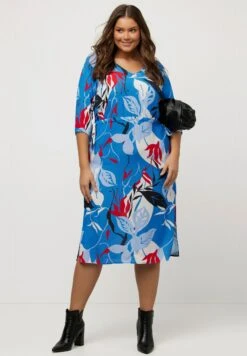 Ulla Popken Sukienka Letnia - Bleu Moyen