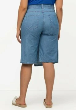 Ulla Popken Szorty Jeansowe - Bleu Jean -Ulla Popken 628bed3f05624c65b607653b03acf906