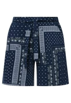 Ulla Popken Szorty - Bleu Foncé -Ulla Popken 63169611b98b4df89c1011fb20b19cf6