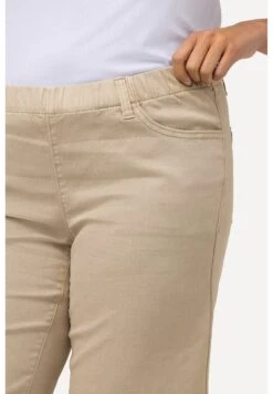 Ulla Popken Szorty - Mastic Foncé -Ulla Popken 6361b28eafba47eab479a0e9f4e3cd09