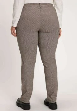 Ulla Popken Spodnie Materiałowe - Donkerbeige -Ulla Popken 6419d57d02754ecda17edf13989ed780