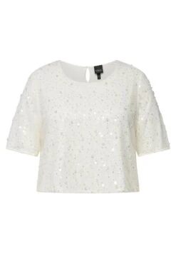 Ulla Popken Bluzka - Blanc Cassé 12 Ulla Popken Bluzka - Blanc Cassé -Ulla Popken 644000bd591240dfbaf1ab2c4e6f7407