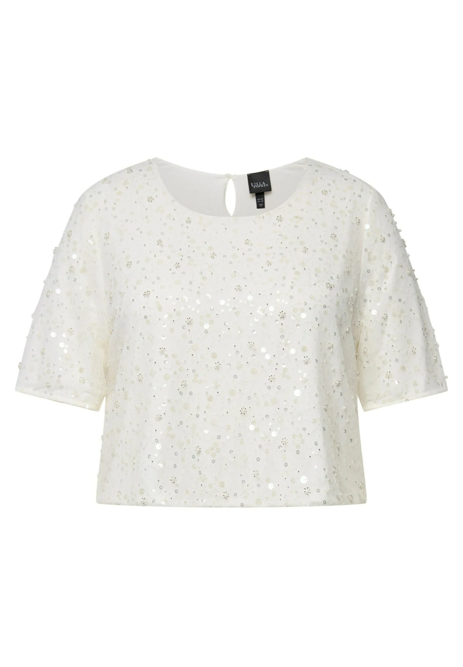 Ulla Popken Bluzka - Blanc Cassé 7 Ulla Popken Bluzka - Blanc Cassé - obrazek 5