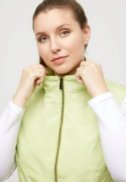 Ulla Popken Kamizelka - Vert Citron Vert -Ulla Popken 650dc87439404762947b0802964d7317