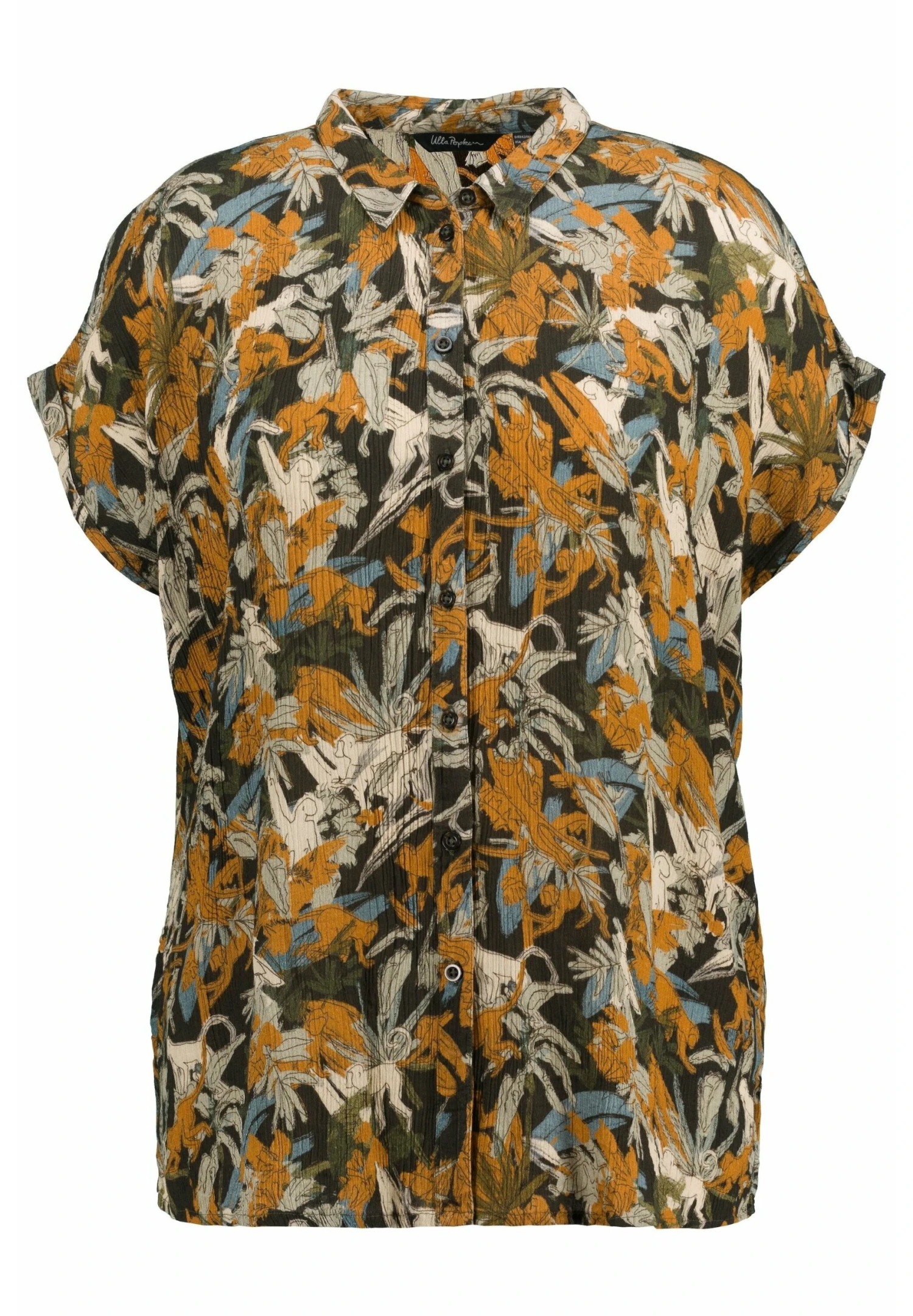 Ulla Popken Koszula - Zwart 6 Ulla Popken Koszula - Zwart - obrazek 4