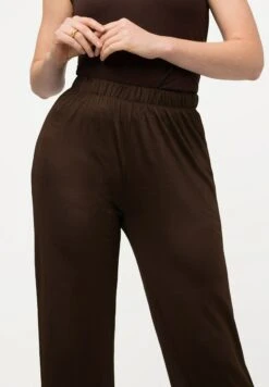 Ulla Popken Spodnie Materiałowe - Pine Brown -Ulla Popken 65bf4b57e08a4ee89e3a88e2ce8bd25f