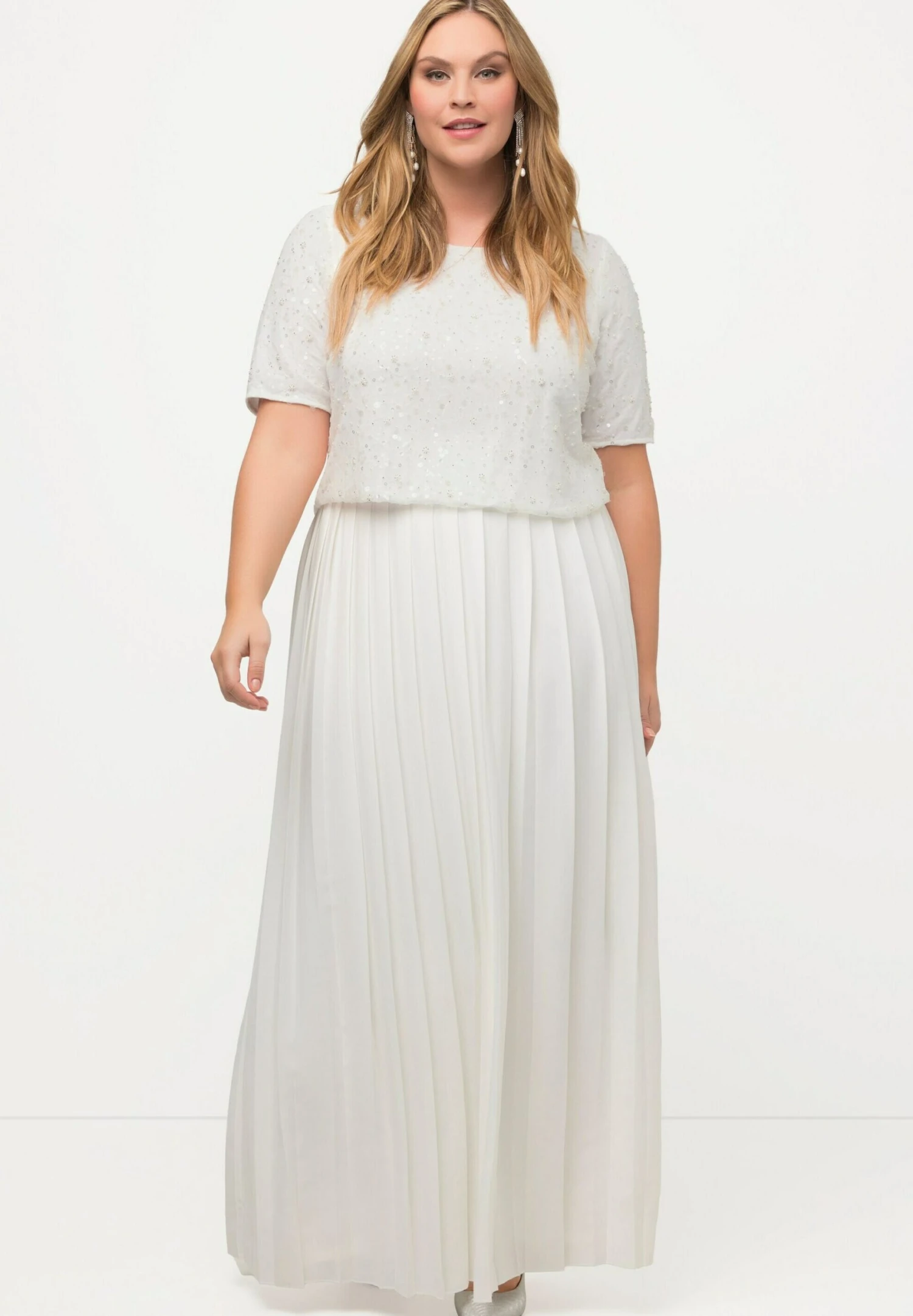 Ulla Popken Bluzka - Blanc Cassé 3 Ulla Popken Bluzka - Blanc Cassé