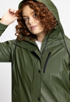 Ulla Popken Parka - Olive 8 Ulla Popken Parka - Olive -Ulla Popken 6737faedf5284e90bfd52171f8fea6f6