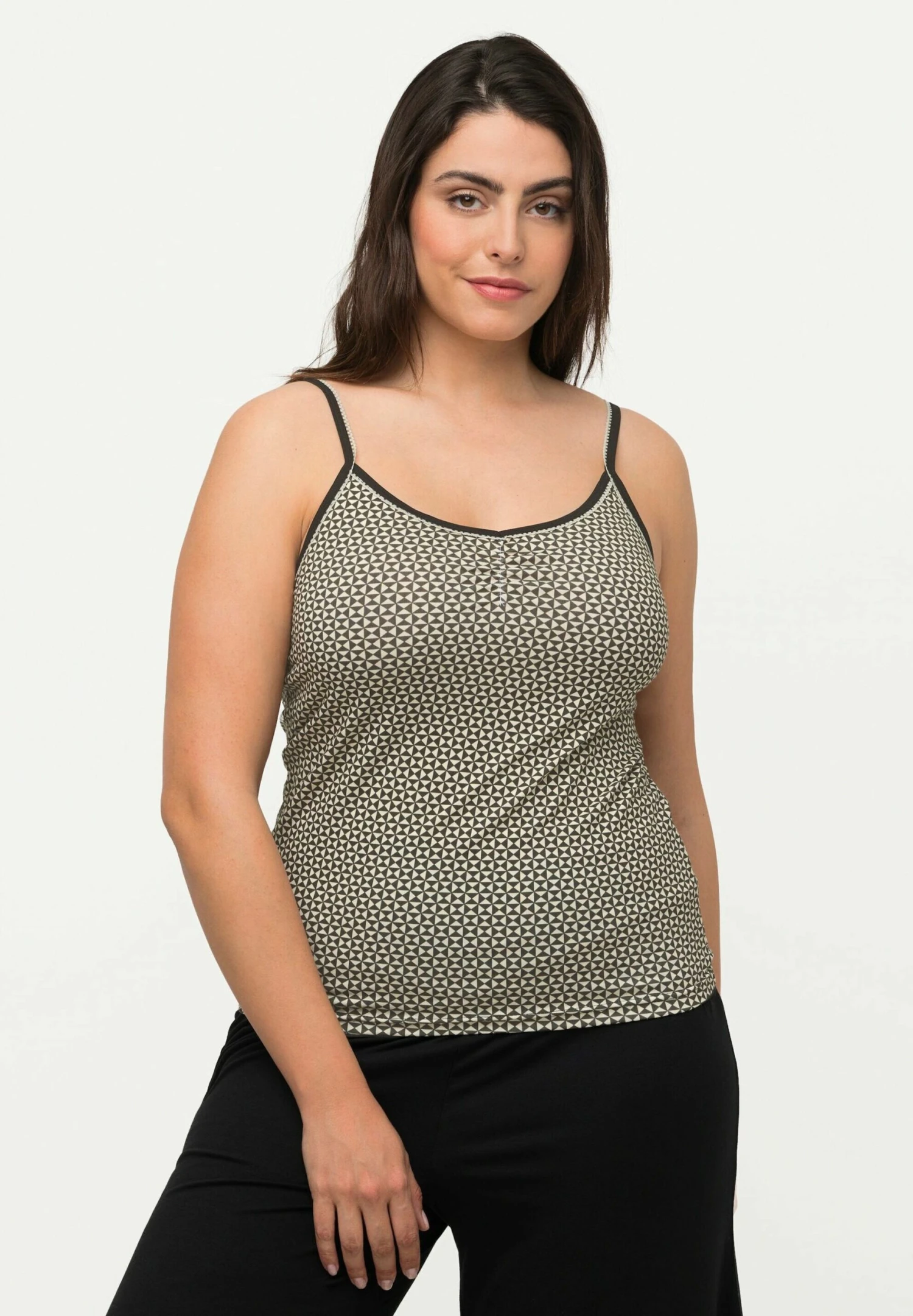 Ulla Popken 2ER-PACK - Podkoszulki - Schwarz 3 Ulla Popken 2ER-PACK - Podkoszulki - Schwarz