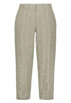 Ulla Popken Spodnie Materiałowe - Sand -Ulla Popken 6824b5eb1fd14cf8a1b17b6e2f543ec5