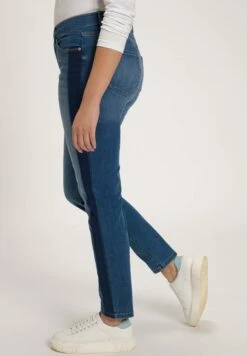 Ulla Popken Jeansy Slim Fit - Blue Denim -Ulla Popken 68f5f736a680499bae579fc9e9871ec8