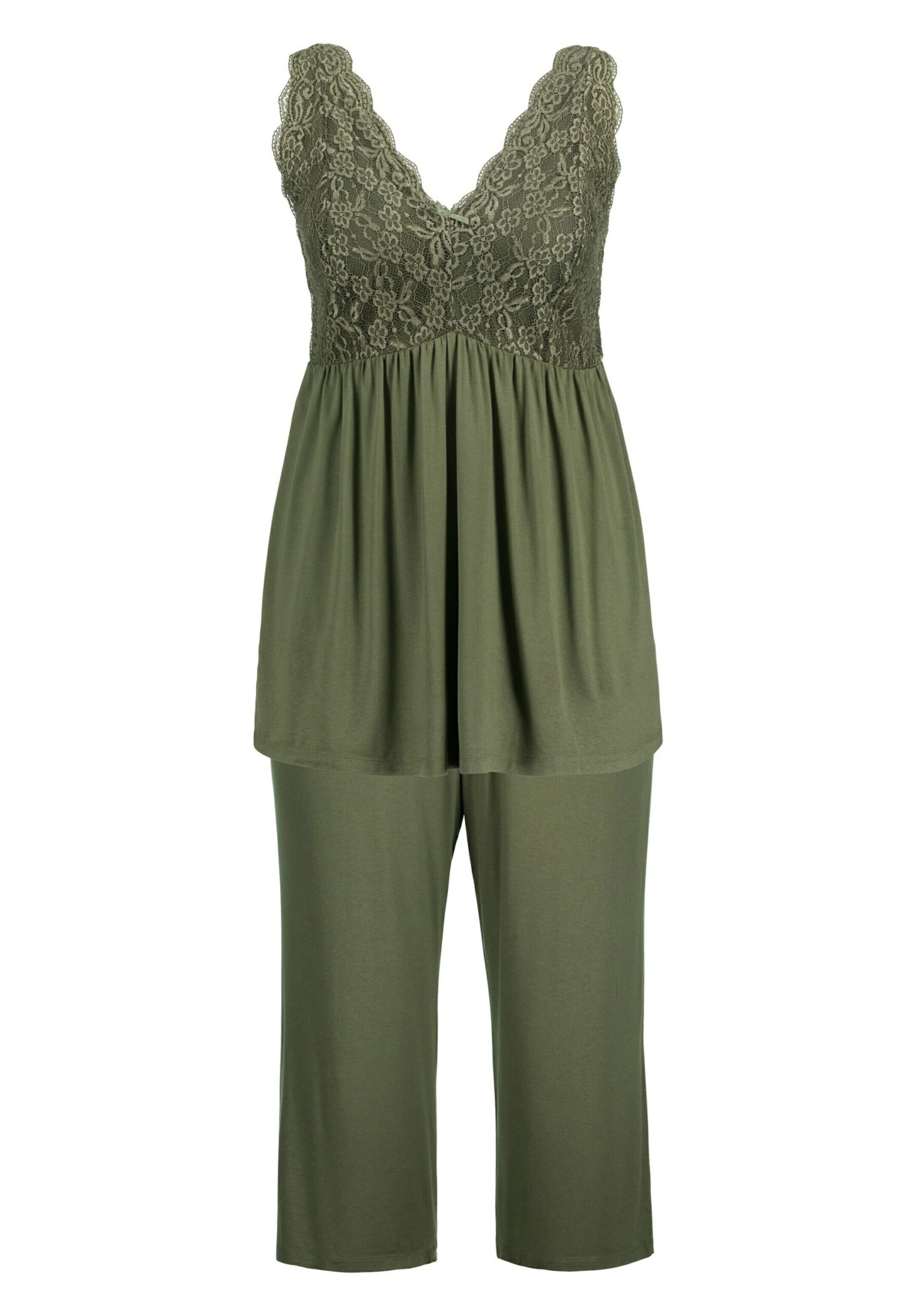 Ulla Popken Piżama - Lodengrün 7 Ulla Popken Piżama - Lodengrün - obrazek 5