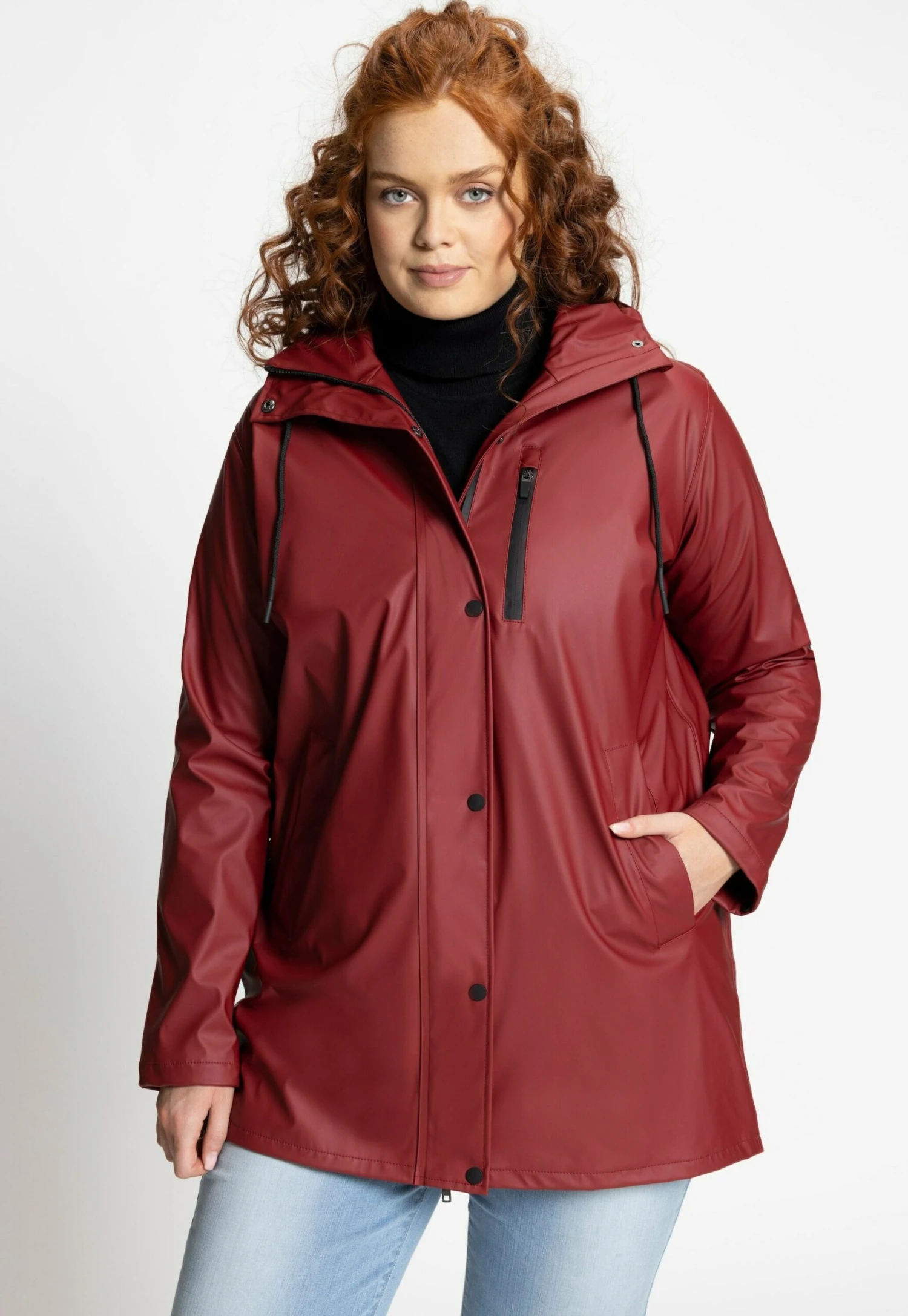 Ulla Popken Parka - Rouille 6 Ulla Popken Parka - Rouille - obrazek 4