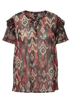 Ulla Popken Bluzka - Zwart -Ulla Popken 6ac8b84dafd2437e8fcb413d369b5d71