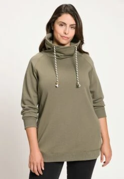 Ulla Popken Bluza - Vert Ardoise