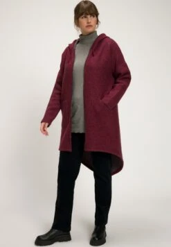 Ulla Popken Kardigan - Weinrot -Ulla Popken 6c11fd5d20094da2bed0cec3dd007e06