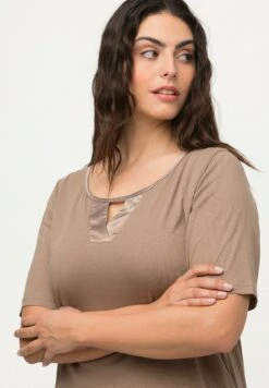 Ulla Popken Piżama - Taupe -Ulla Popken 6df3199a94344c93bfb60b1f9103197f