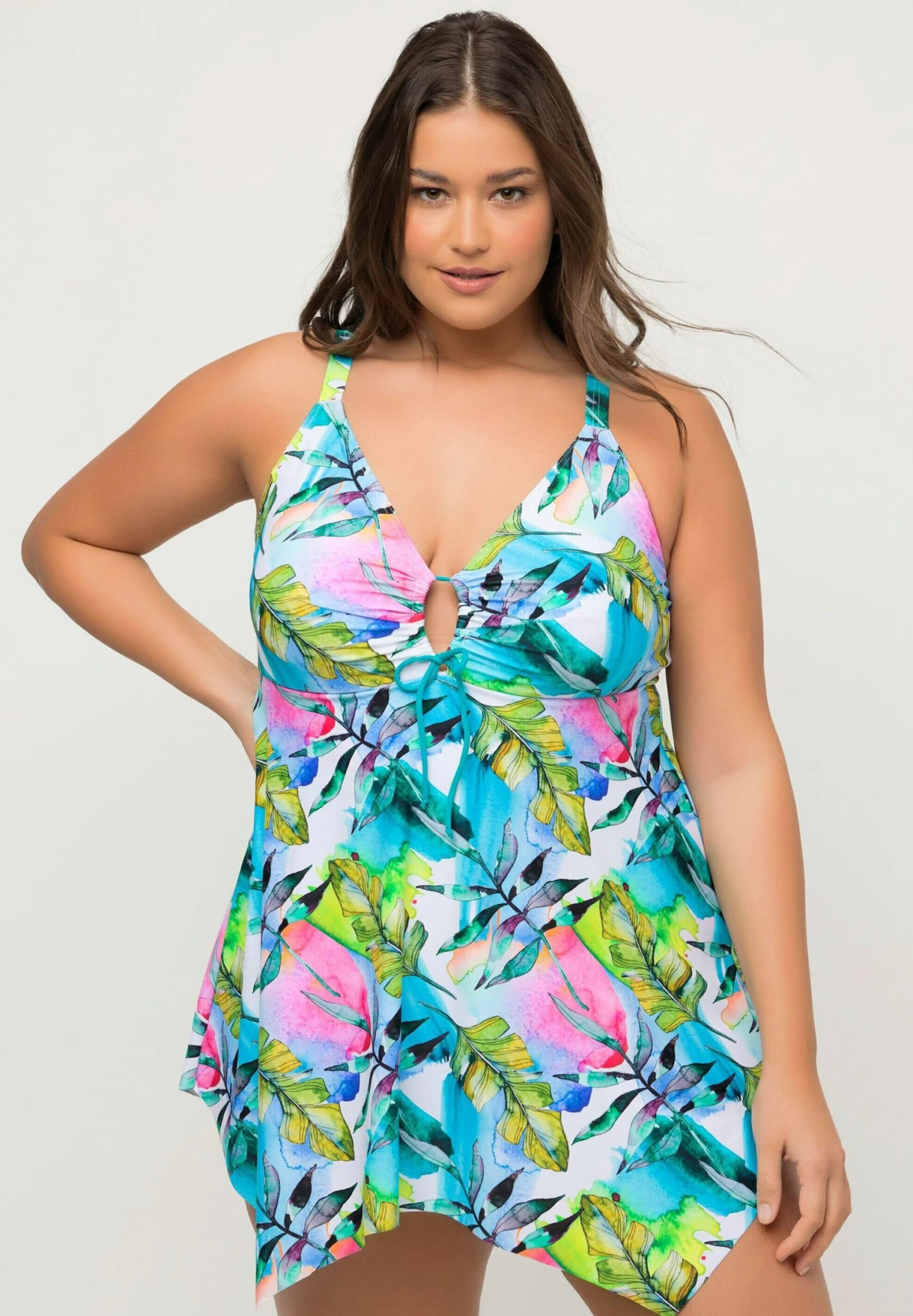 Ulla Popken Kostium Kąpielowy - Turquoise Sombre 3 Ulla Popken Kostium Kąpielowy - Turquoise Sombre