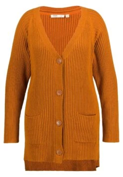 Ulla Popken GRANDPA - Kardigan - Gold -Ulla Popken 6fdd450de6394ed2ac78e12fc4d7b6de