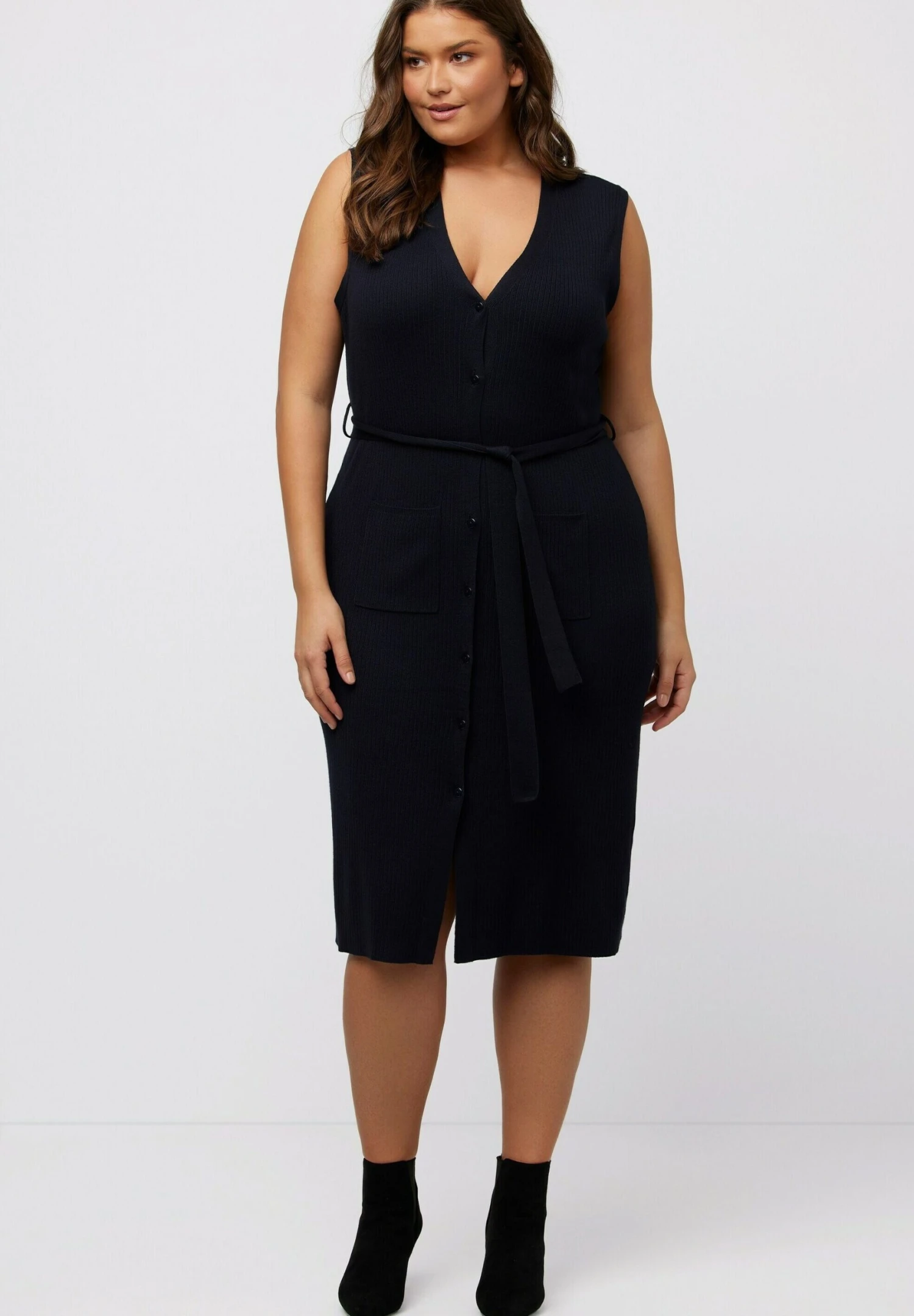 Ulla Popken Kamizelka - Dunkles Marine 3 Ulla Popken Kamizelka - Dunkles Marine