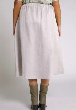 Ulla Popken COMFORT - Spódnica Trapezowa - Dunkelbeige -Ulla Popken 7123a854c7e54dafada48198066c3f26