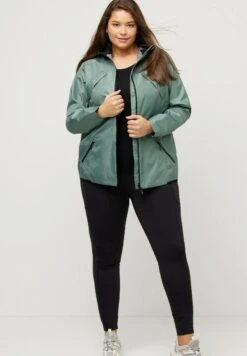 Ulla Popken Kurtka Outdoor - Mintgrün -Ulla Popken 718eb250342d4a8e98522a26db2b5c2a