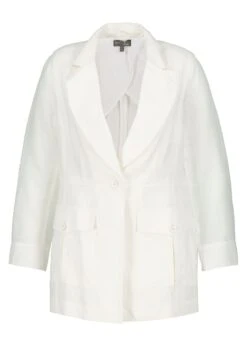 Ulla Popken Żakiet - Schneeweiß -Ulla Popken 7289f4e0daa14ab0b23b16f8d82b28a4