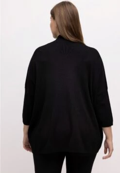 Ulla Popken Sweter - Schwarz -Ulla Popken 72ce5434a92743a6b8e99c561396a7af