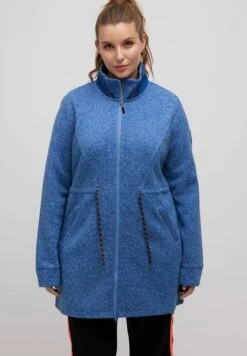 Ulla Popken Kardigan - Stahlblau