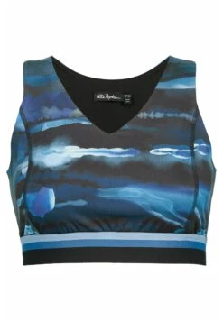 Ulla Popken IMPRIMÉ AQUARELLE DÉCOLLETÉ V - Biustonosz Bustier - Noir -Ulla Popken 7667a1d5b4394a1ebf4bb8285e12d943