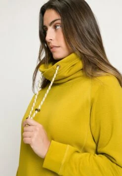 Ulla Popken Bluza - Dark Mustard Yellow -Ulla Popken 76fd99ee928b4429b4f99342b99f0f0f