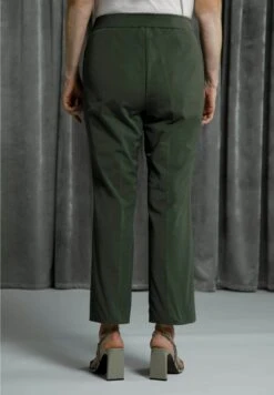 Ulla Popken Spodnie Materiałowe - Olivgrau -Ulla Popken 7772c58b76f04042af98afc9583b3204